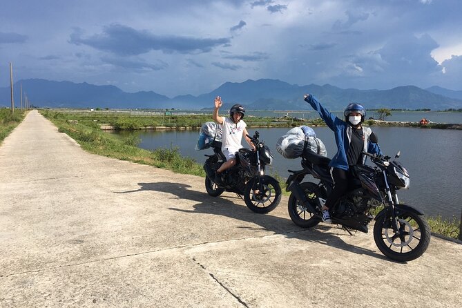 Hoi An to Hai Van pass loop with Motorbike Tour Mr Phu - Stop 1: Hai Van Pass, Wind, Views, and a Photo Break