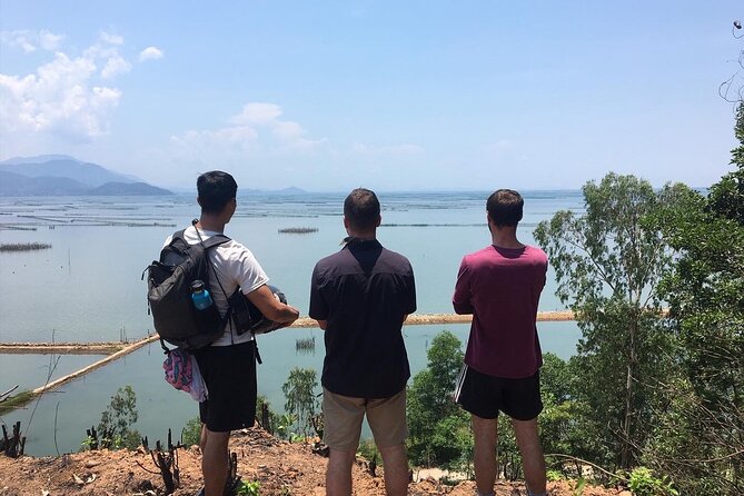 Hoi An to Hai Van pass loop with Motorbike Tour Mr Phu - Stop 2: Lang Co Bay and Lap An Lagoon Lunch Break