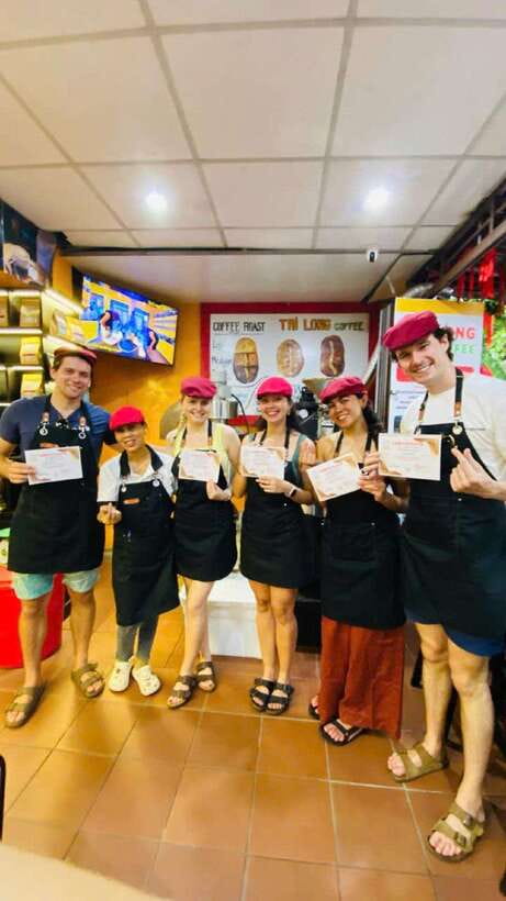 Hoi An: Vietnamese Coffee Making Workshop at Local Roastery - The hands-on brewing part, where you learn by doing