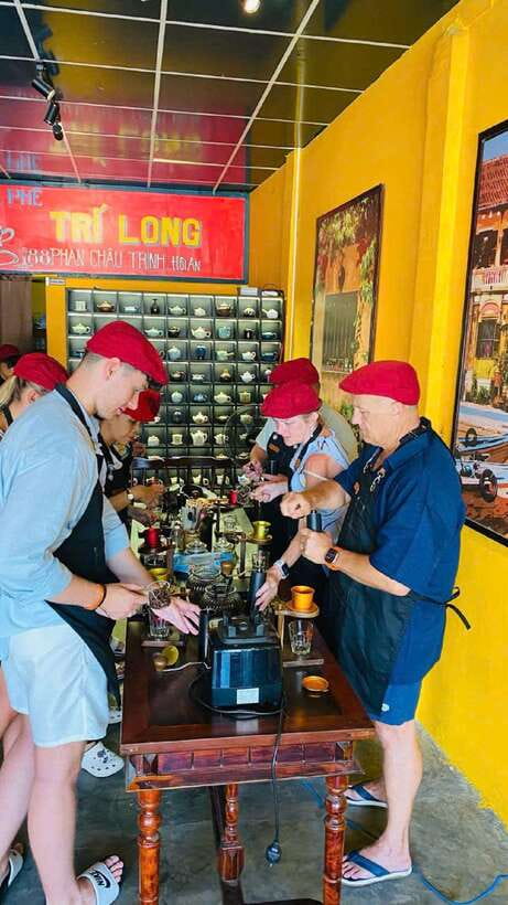 Hoi An: Vietnamese Coffee Making Workshop at Local Roastery - Start at Trí Long Coffee, meet the guide with the red hat