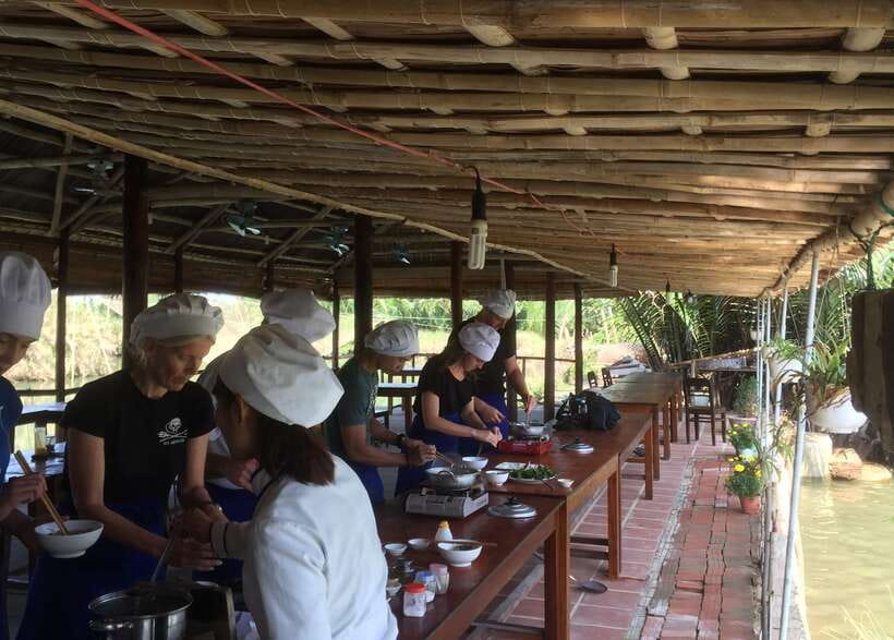 Hoian/Danang: Eco Cooking Class, Cruise Trip, Basket Boat - Market first, then the coconut channels: how the half-day flows
