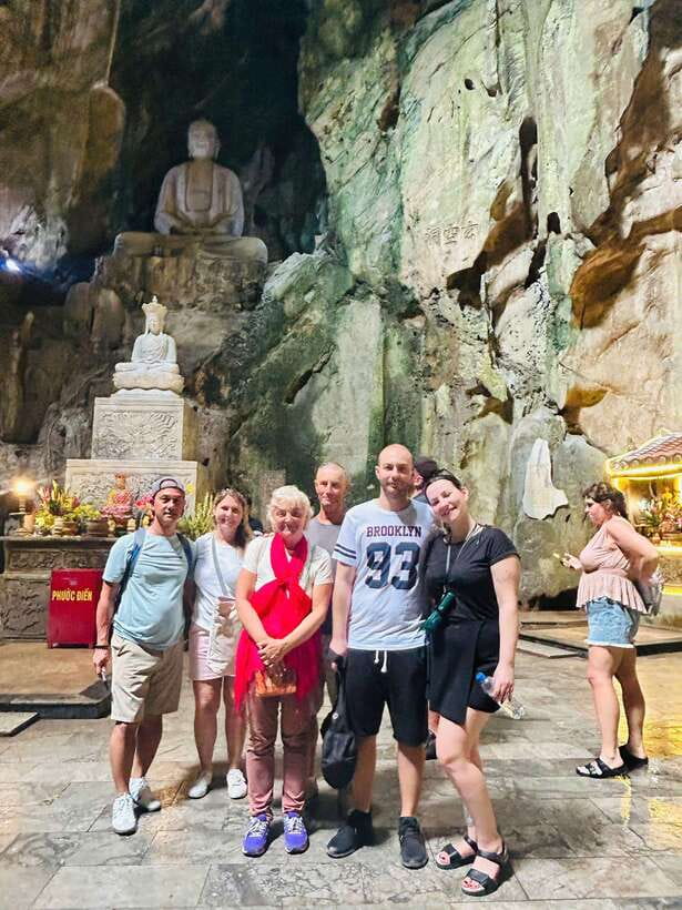 Hoian/Danang: Marble Mountain - Am Phu Cave & Lady Buddha - Linh Ung Pagoda and the 67-meter Lady Buddha on Son Tra