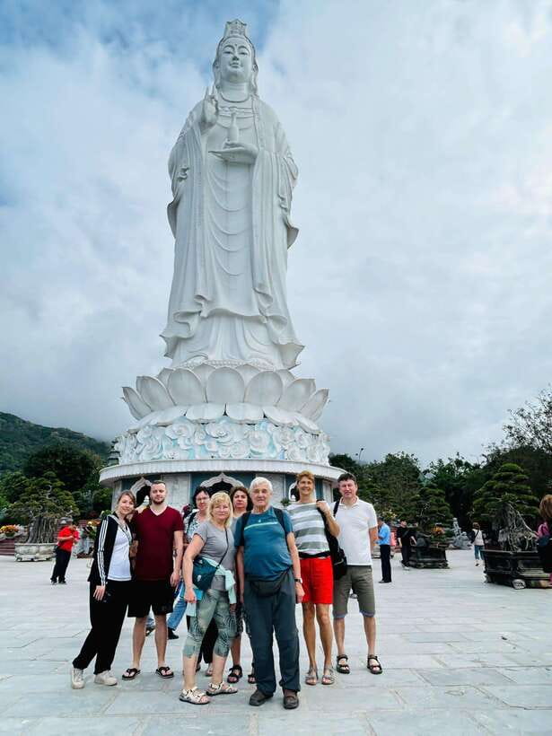 Hoian/Danang: Marble Mountain - Am Phu Cave & Lady Buddha - How the half-day schedule works from Hoi An and Da Nang