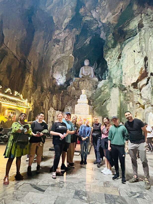 Hoian/Danang: Marble Mountain - Am Phu Cave & Lady Buddha - Marble Mountains: where caves, shrines, and viewpoints share the same footpath