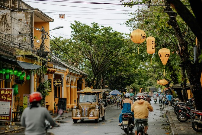 HoiAnGO Experience Local Life: Countryside by Electric Car - Electric Car Countryside, From Market Chaos to Coconut Shade