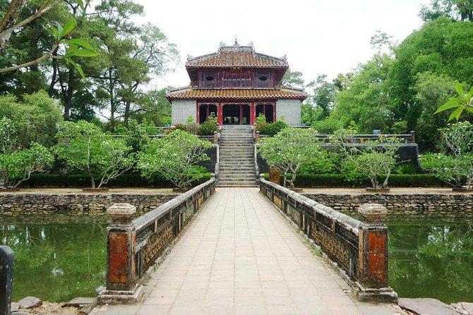 Hue: 3 Tombs + Pagoda with Knowledgeable ES Driver - Stop 1: Minh Mang Tomb, formal grandeur in a planned setting