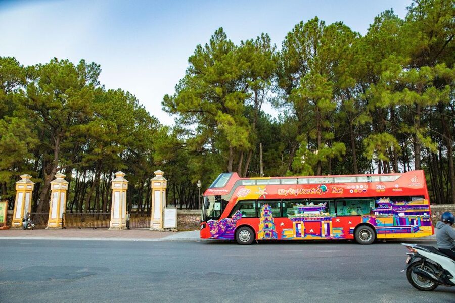 Hue: City Sightseeing Hop-On Hop-Off Bus Tour - Audio guide, WiFi, and the reality of bus commentary