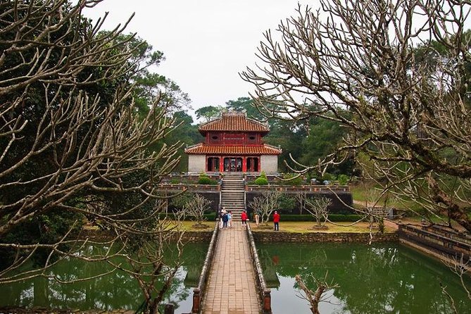 Hue: Custom Tour with Dragon Boat, Private Car & Motorbike - Thien Mu Pagoda: the calm center of Hue