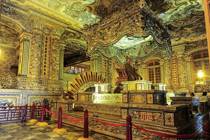 Hue Day Tour, Imperial Citadel, Khai Dinh Tomb & Thien Mu Pagoda - Thien Mu Pagoda: the seven-story Phuoc Duyen Tower