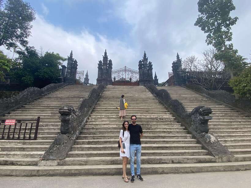 Hue :Exploring Royal City with Multi Options and Dragon Boat - Thuy Xuan incense village and An Dinh Palace: the Nguyen court’s human side