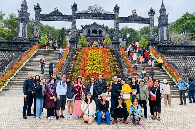 Hue Imperial City Daily Ingroup Tour via Hai Van Pass - Khai Dinh Tomb: Royal Design Meets European Influence