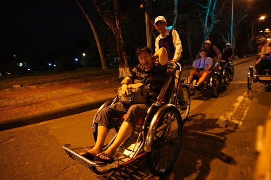 Hue: Night Street Food Tour by Cyclo with a Local Guide - Bun Bo Hue and the comfort-food moment