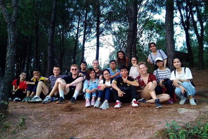 Hue Private Tour with Local Student by Motorbike - An Dinh Palace: royal residence meets modern style