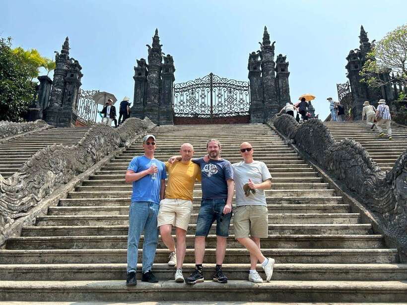 Hue: Royal Tombs & Pagoda Private Tour By Dragon Boat & Car - Price and logistics: what $12 really buys you