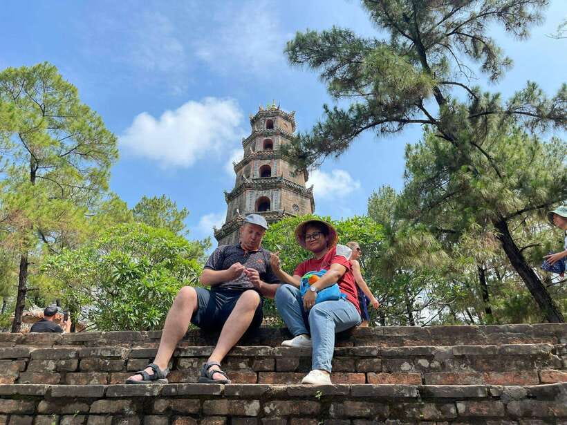 Hue: Royal Tombs Private Tour with 3 Best Tombs & Pagoda - Khai Dinh Tomb, the Vietnamese and French blend you can spot