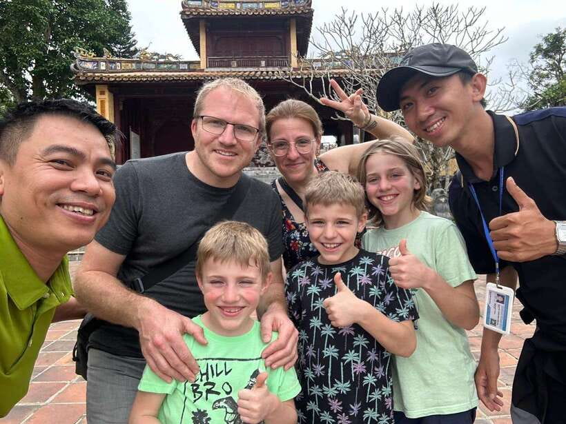 Hue: Royal Tombs Private Tour with 3 Best Tombs & Pagoda - Minh Mang Tomb on Cam Khe Mountain, order and balance in stone