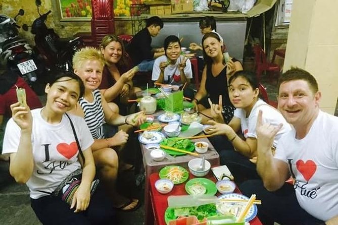 Hue Street Food Tour At Night By Scooter - Stop 2 at 8:00 pm: Khot Cake, plus you make a spring roll