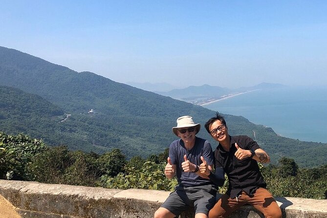 Hue to Hoi An by Private Car via Golden Bridge & Hai Van Pass - Marble Mountains: five elemental hills with caves, tunnels, and temples