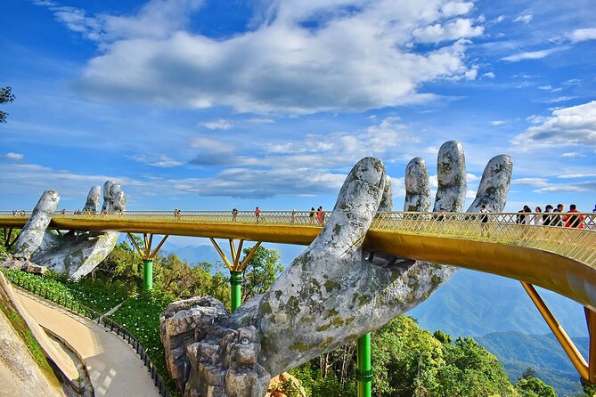 Hue To Hoi An by Private Car via Hai Van Pass, Golden Bridge - Lap An Lagoon and Lang Co Beach: your sea-side reset