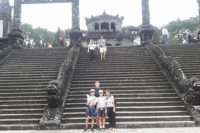 Hue Tombs Tour by Bike & Dragon Boat Cruise on Perfume River - Two wheels from Thien Mu Pagoda, 5 km along the Perfume River
