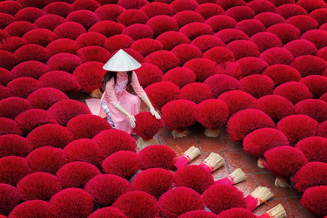 Incense Craft Village & Hanoi City Daily Tour - The Quang Phu Cau incense craft stop: what to expect