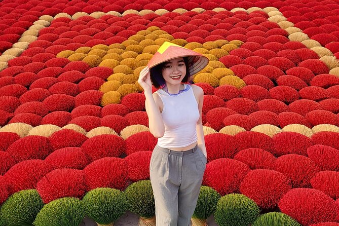 Incense Village, Conical Hat, Lacquer Art, SMALL GROUP From Hanoi - Optional full-day upgrade: lacquer painting in Ha Thai Village