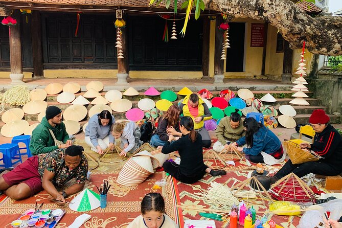 Incense Village, Hat Making & Lacquer Artisan Small Group Hanoi - Stop 2 in Chuong: Conical Hat Making and Real Village Life
