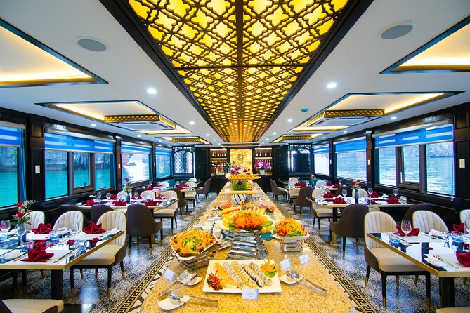 La Casta Cruise - Luxury Day Tour in Halong Bay (Expressway- Limousine) - Titop Island: viewpoint time, photos, and the beach factor