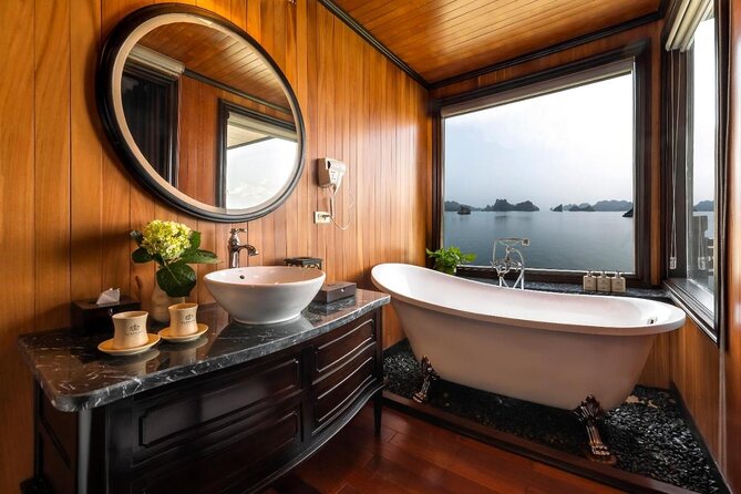 La Regina 3 days tour - Visiting Ha Long Bay & Lan Ha Bay - Tuan Chau Marina, check-in, and the first cruise hours