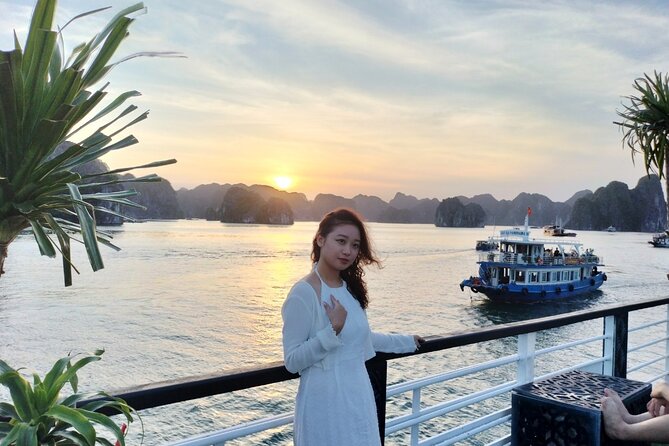 Lan Ha Bay day tour from Cat Ba, Hanoi - Serenity Boutique Cruise - The Afternoon Return Route and the 4:00 PM Sunset Party