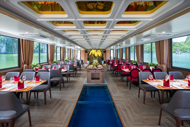 Lan Ha Bay full-day tour from Hanoi, Hai Phong - Serenity Cruises - Cruising the core of Lan Ha Bay: calmer water and lots of emerald color