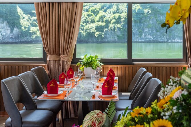 Lan Ha Bay full-day tour from Hanoi, Hai Phong - Serenity Cruises - Food and onboard comfort: lunch inclusion is a real value, bar drinks are the only twist