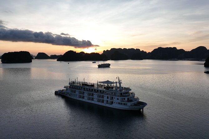 Lan Ha Bay Overnight on Paradise Grand Cruise - Day 2 Sunrise: Tai Chi on the Sundeck and a Light Breakfast
