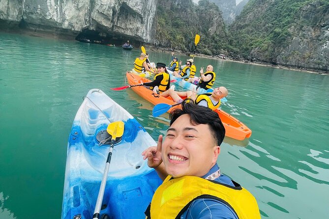 Lan Ha - Ha Long Bay 5Star cruise-Private balcony cabin 2day trip - Day 1 Morning: From Tuan Chau to the Cruise by Speedboat