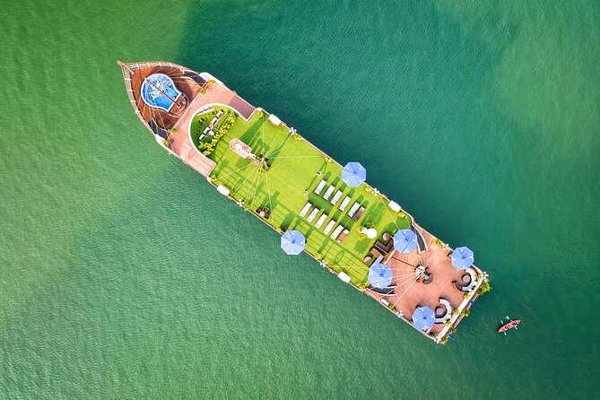 Le Journey Elegance Cruise 5 Star Lan Ha Bay - All Inclusive 2D1N - Le Journey Elegance: the boat’s comfort and classic Indochina vibe