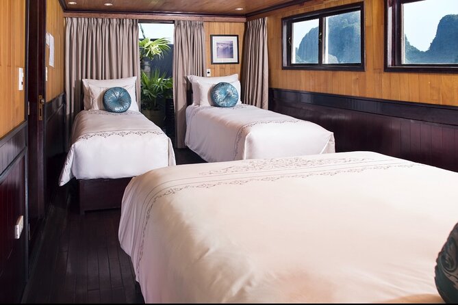 LEADING: All inclusive 3D/2N on cruises in HALONG - many options - Day 2 Starts Early: Tai Chi on Deck and Cave Time
