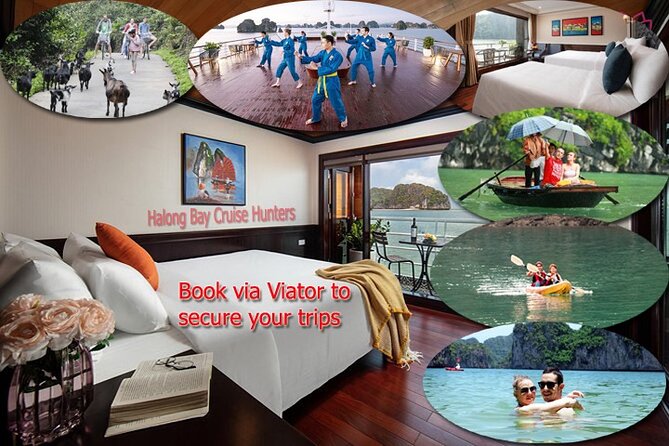 LIKE A BOSS-Luxury options-2d/1n All inclusive in Halong Bay - Sunset party, happy hour, and the cooking demo