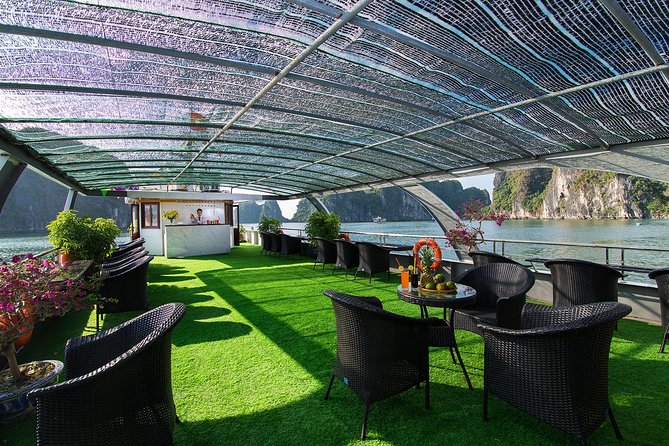 Luxury Halong Bay 1 Day on Cruises From Hanoi with Bus & Lunch - Sung Sot Cave and Titov Island, Plus Kayaking and Swimming