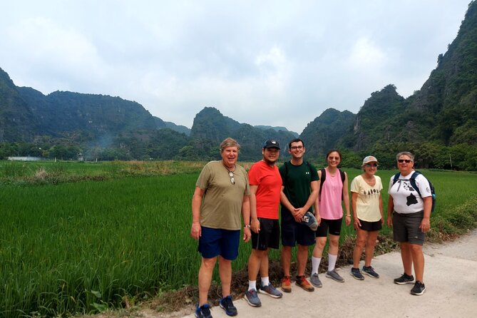 Luxury Ninh Binh Full Day Tour From Hanoi (Trang An - Hoa Lu) - Cycling rice fields and karst mountains on a sports bike