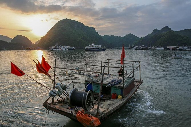 Magical Sunset and Evening with glowing plankton by Cat Ba Local - Night Kayaking With Glowing Plankton: What Actually Happens