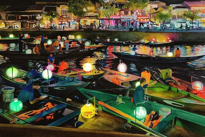 MARBLE MOUNTAIN-AM PHU Cave & HOI AN -Colourful Lantern Boat Ride - The afternoon pacing: start at 1:30 pm, plan for a full day