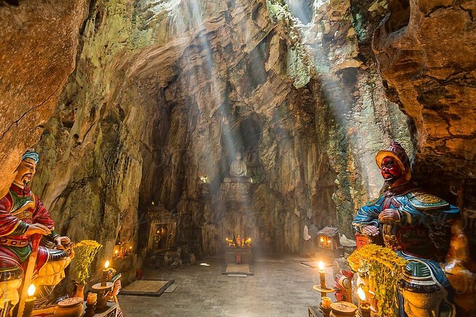 Marble Mountains - Am Phu Cave - Monkey Mountain Sunset tour - Xa Loi Tower and the stair reality: bring stamina, not just sandals