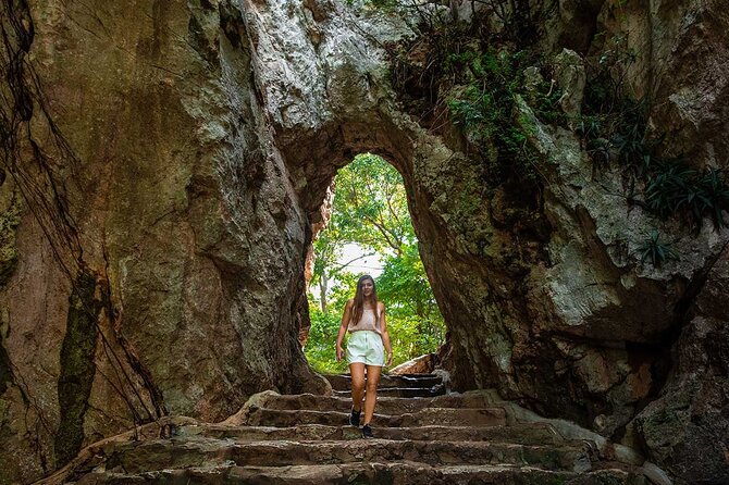 Marble Mountains-Am Phu Cave-Monkey Mountains from Hoi An/Da Nang - Monkey Mountain (Son Tra area): Lady Buddha views and a garden setting