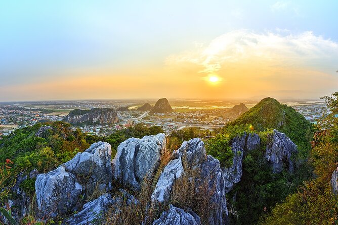 Marble Mountains - Hoi An Ancient Town Afternoon Tours FROM DANANG(15H30-21H) - Hoi An Ancient Town After Dark, Lanterns, Japanese Bridge, and Hoai River Night Walks