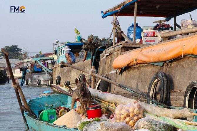 Mekong day tour Visit Cai Rang Floating Market pick up in Sai Gon - Ninh Kieu Wharf to Cai Rang: The Boat, the Market, the Canal Turns