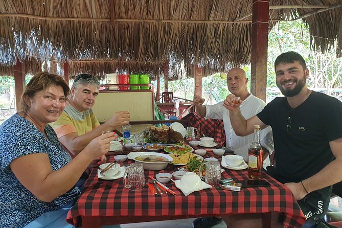 Mekong Delta Full Day Trip - My Tho & Ben Tre - Small Group Tour - Lunch and small touches that matter on a 9-hour day