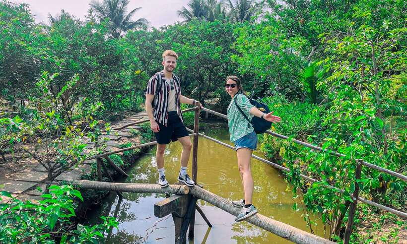 Mekong Delta 'Lesser-Known' My Tho & Ben Tre 1-Day Tour - Three boats: big boat, rowing canal, motor boat