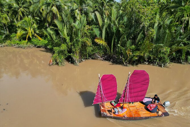 Mekong River Relaxing Sail boat cruise to Coconut Canals (1.5HRS) - Should You Book This Mekong ZigZag Sail in Ben Tre?