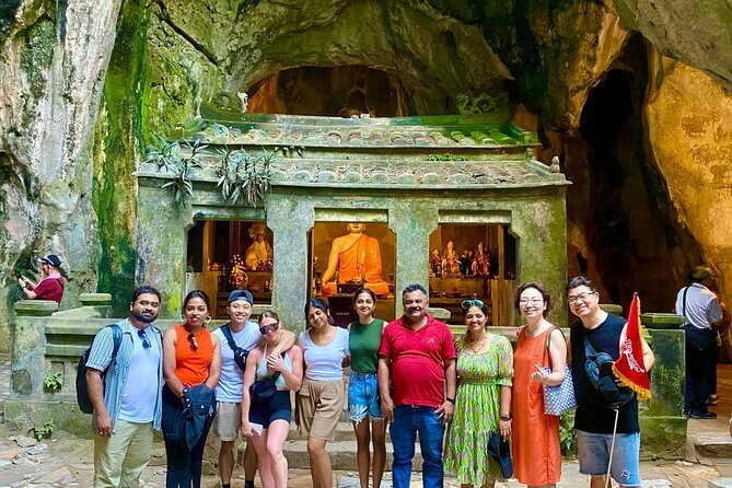 Monkey mountain-Huge Lady Buddha-Marble mountains & Am Phu caves - Am Phu Caves: The Tunnel Feel That Changes the Temperature