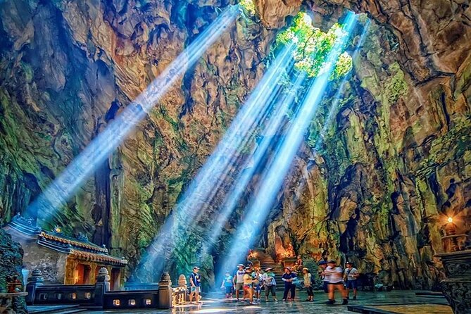 Monkey mountain-Huge Lady Buddha-Marble mountains & Am Phu caves - Monkey Mountain and Linh Ung Pagoda: Lady Buddha First, Peace Second